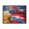 Almosts & Echoes Matte Framed Canvas Art