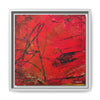I WAS HERE - Framed Canvas Art