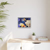 Rocket Quack. A Feathered Tribute to the King of Keys Framed Canvas
