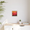 Red Hot Heart Framed Canvas Art