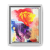 The garden framed canvas art