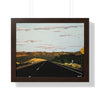 The Road to Taos — Framed Art Print