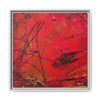 I WAS HERE - Framed Canvas Art