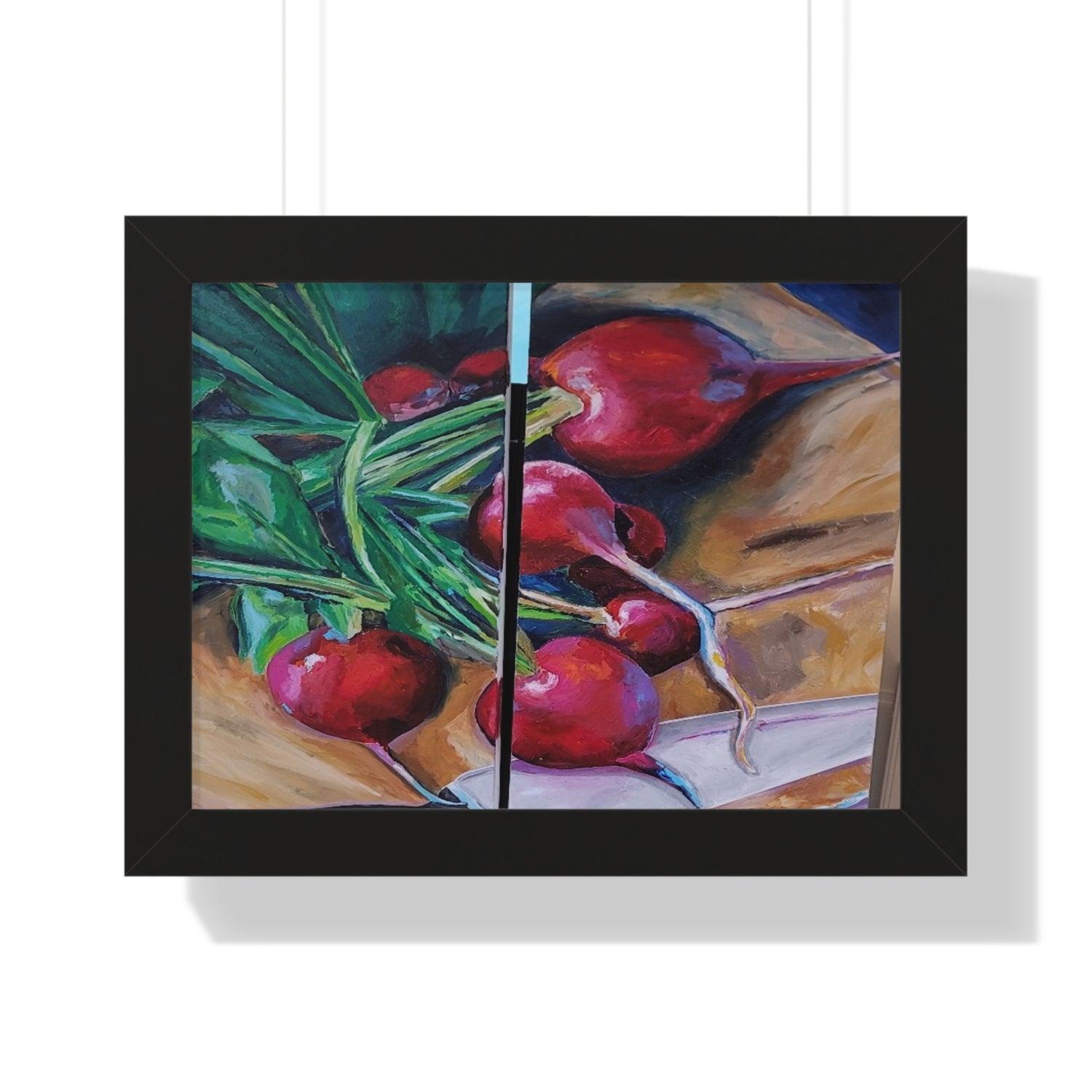 The Best People (Radishes) — Framed Art Print