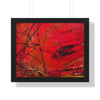 I WAS HERE — Framed Art Print