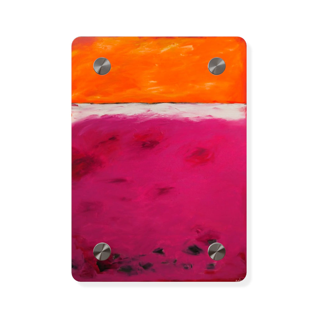 Crimson Orange Skies — Acrylic Print
