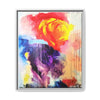 The garden framed canvas art