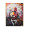Quantum Genius Albert EInstein Framed  Canvas Art