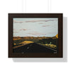 The Road to Taos — Framed Art Print