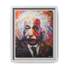 Quantum Genius Albert EInstein Framed  Canvas Art