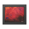 Vibrant Abstract Framed Poster Art  10" x 8" (Horizontal) for Home Decor