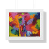 Eclipse of Gray (Gray Wolf Magnificence) — Framed Art Print