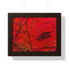I WAS HERE — Framed Art Print
