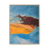 Swimmer Girl #1 Framed Canvas Art