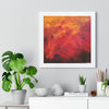 Red Hot Heart — Framed Art Print