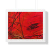 I WAS HERE — Framed Art Print