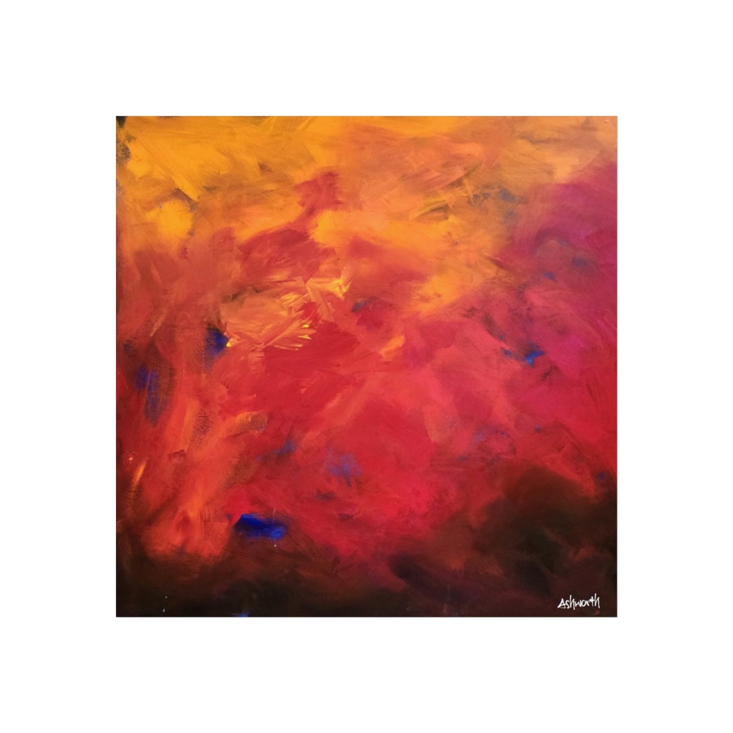 Red Hot Heart - Premium Matte Posters