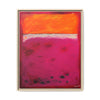 Crimson Orange Skies Framed Canvas Art