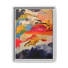 Saffron Rouge Framed Canvas Frame