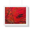 I WAS HERE — Framed Art Print