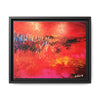 Where Fire Learned to Speak Framed Canvas Art