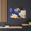 Rocket Quack. A Feathered Tribute to the King of Keys Framed Canvas