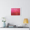 Ruby Red (Abstract)  — Framed Art Print