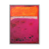 Crimson Orange Skies Framed Canvas Art