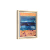 SeaFoam and Sand Framed Canvas Art