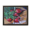The Best People (Radishes) Framed Canvas Art