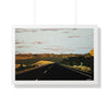 The Road to Taos — Framed Art Print