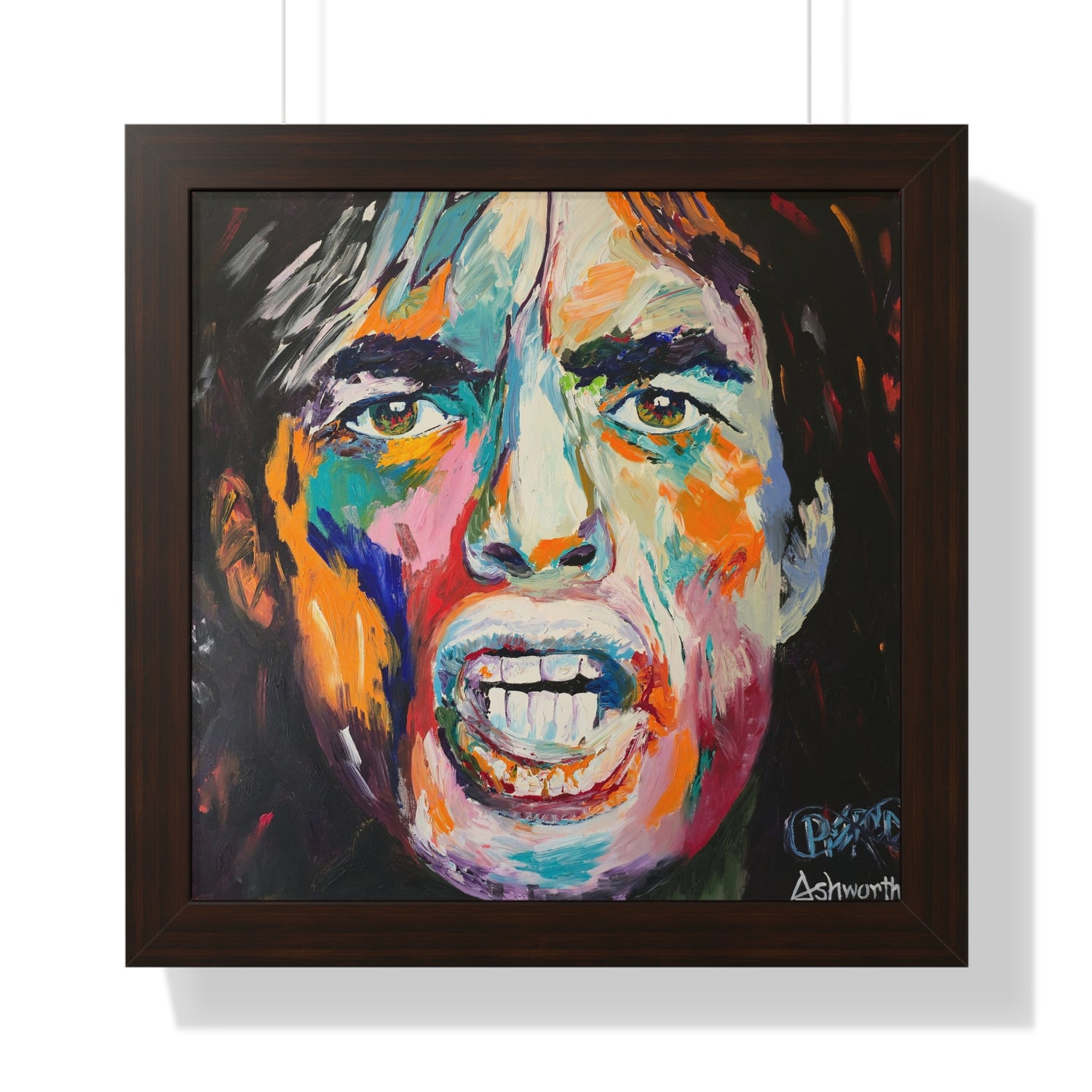 SIr Mick Straordinary — Framed Art Print
