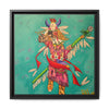Shaman Spiritwalker Framed Canvas Art