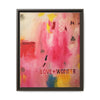 Love + Wonder #5 Framed Canvas Art