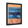 SeaFoam and Sand Framed Canvas Art