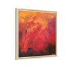 Red Hot Heart Framed Canvas Art
