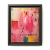 Love + Wonder #5 Framed Canvas Art