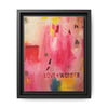 Love + Wonder #5 Framed Canvas Art