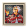George Washington Rocks Framed Canvas Art