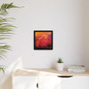 Red Hot Heart Framed Canvas Art