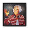 George Washington Rocks Framed Canvas Art