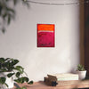 Crimson Orange Skies - Premium Matte Posters