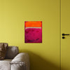 Crimson Orange Skies — Acrylic Print
