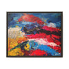 Almosts & Echoes Matte Framed Canvas Art