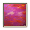 Crimson And Rose — Canvas Art Print