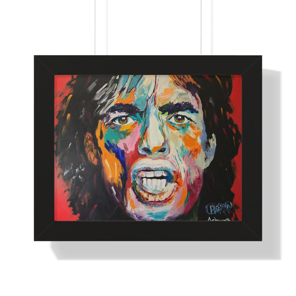 SIr Mick Straordinary — Framed Art Print