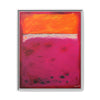 Crimson Orange Skies Framed Canvas Art