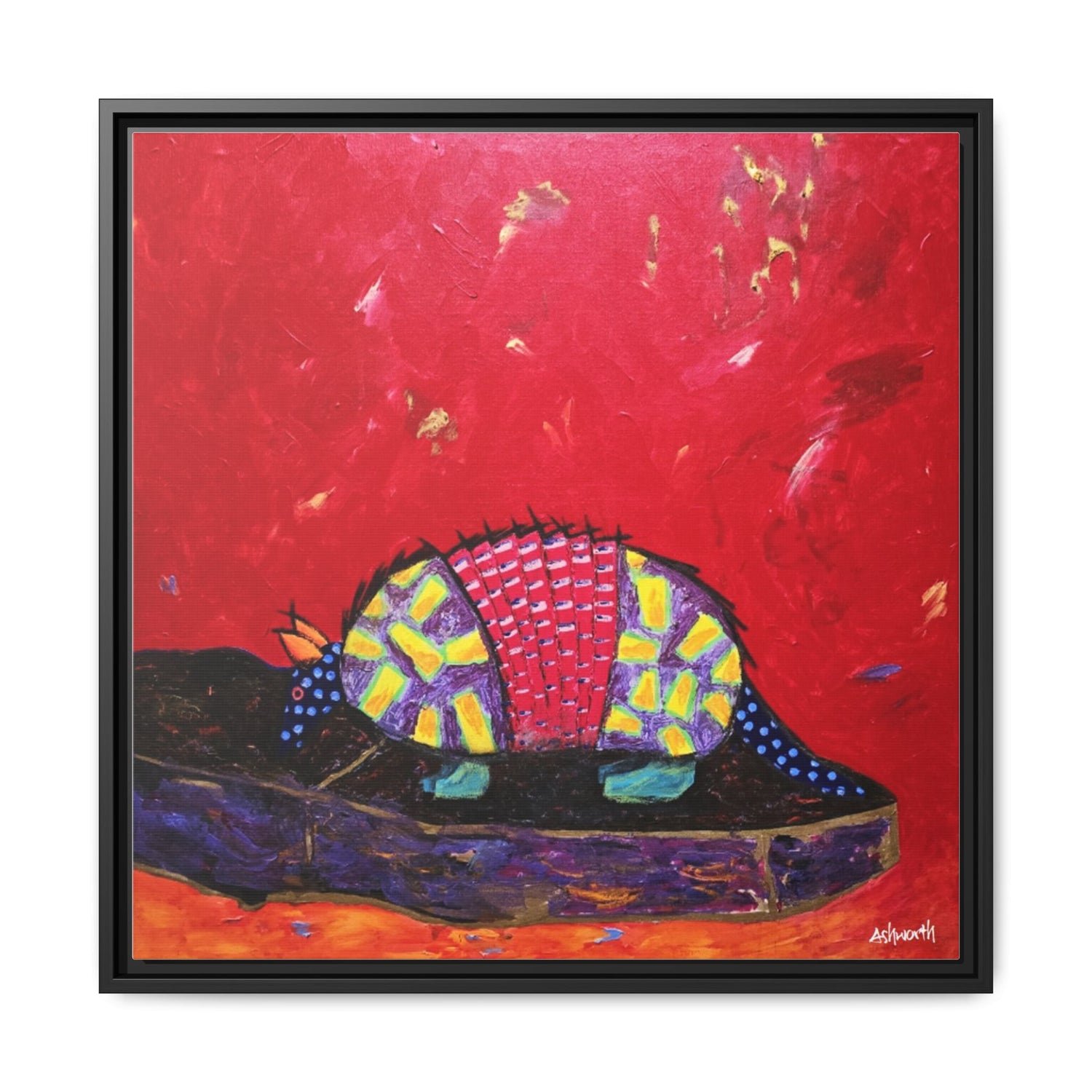Emberback - Framed Canvas Art