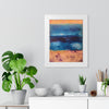 Seafoam And Sand Framed  Poster
