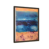 SeaFoam and Sand Framed Canvas Art